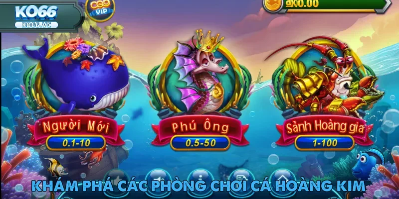 Cá Hoàng Kim - Tựa Game Đỉnh Cao Nhất Năm 2025 2 Người Mới là không gian lý tưởng cho tân binh trải nghiệm Cá Hoàng Kim
