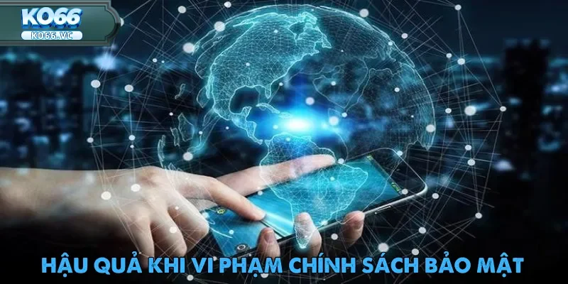 Chính Sách Bảo Mật Ko66 – Bảo Vệ Quyền Lợi Người Chơi 5 Mọi hành vi vi phạm chính sách bảo mật Ko66 đều bị xử lý nghiêm túc
