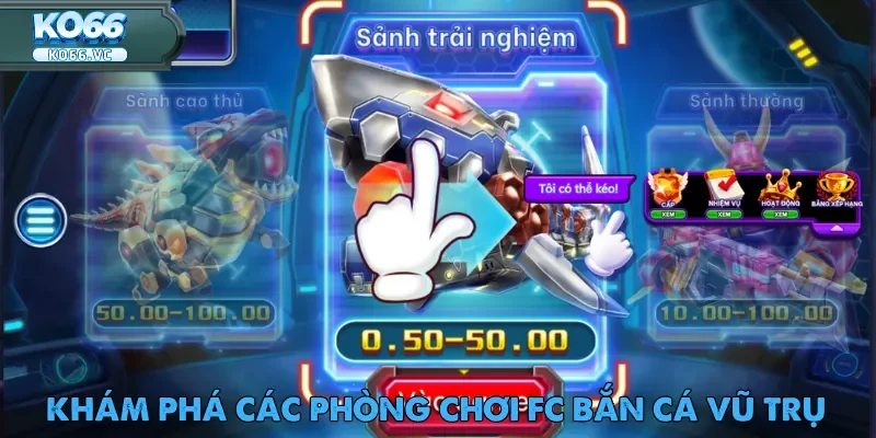 FC Bắn Cá Vũ Trụ – Trò Chơi Đổi Thưởng Hot Nhất Tại Ko66 2 Sảnh Trải Nghiệm chính là bệ phóng lý tưởng trong FC Bắn Cá Vũ Trụ
