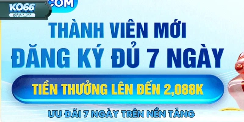 Khuyến Mãi Ko66 – Cơ Hội Vàng Cho Mọi Hội Viên Nhà Cái 3 Khuyến mãi Ko66 thưởng đặc biệt ngày thứ 7 dành cho thành viên mới