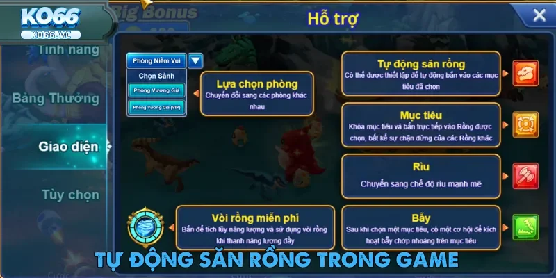 Nhà Tư Bản Khủng Long II - Nhận Thưởng Lớn Cùng Ko66 3 Nhà Tư Bản Khủng Long II cho phép người chơi thiết lập mục tiêu tự động